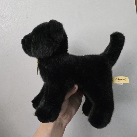 Aurora - Small Black Miyoni 8" Panther - Adorable Stuffed Animal - Picture 2 of 9